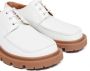 Maison Margiela Ivy leather Derby shoes White - Thumbnail 4