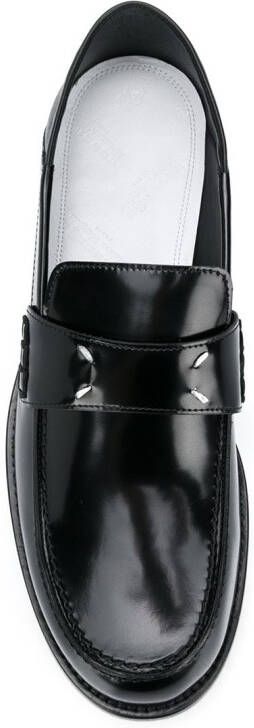 Maison Margiela Camden leather loafers Black