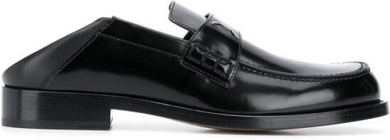 Maison Margiela Camden leather loafers Black