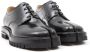 Maison Margiela Tabi leather Derby shoes Black - Thumbnail 2