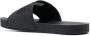 Maison Margiela Tabi logo-embossed slides Black - Thumbnail 3