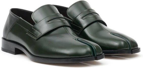 Maison Margiela Tabi babouche loafers Green