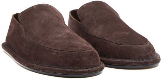 Maison Margiela Ross suede loafers Brown