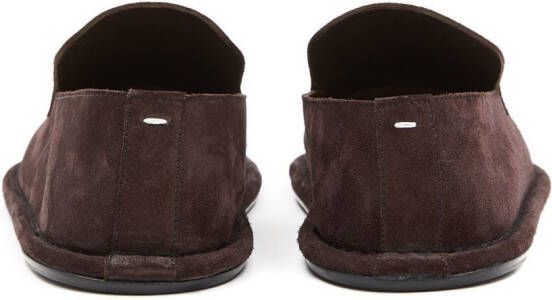 Maison Margiela Ross suede loafers Brown