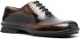 Maison Margiela numbers-embossed leather Derby shoes Brown - Thumbnail 2