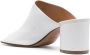 Maison Margiela Tabi 70mm leather mules White - Thumbnail 3