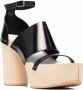 Maison Margiela platform buckle-fastening sandals Black - Thumbnail 2