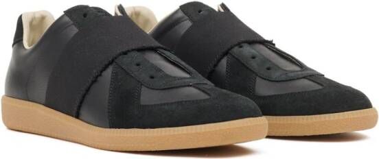 Maison Margiela Replica leather sneakers Black