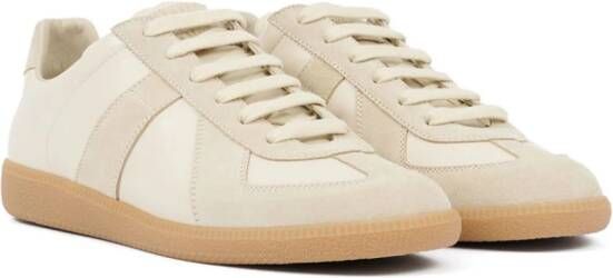 Maison Margiela Replica leather sneakers White