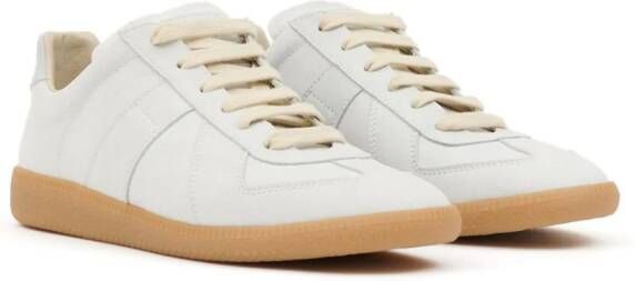 Maison Margiela Replica leather sneakers White