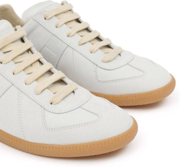 Maison Margiela Replica leather sneakers White