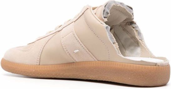 Maison Margiela Replica leather slip-on sneakers Neutrals