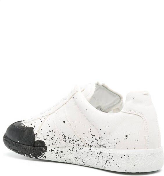 Maison Margiela Replica Paint low-top sneakers White
