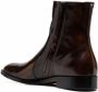 Maison Margiela waxed leather boots Brown - Thumbnail 3