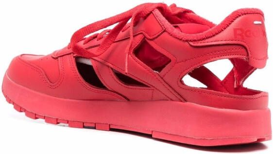 Maison Margiela signature tabi-toe sneakers Red