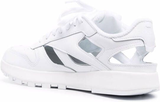 Maison Margiela signature tabi-toe sneakers White