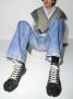 Maison Margiela Tabi high-top sneakers Black - Thumbnail 3
