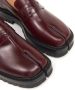 Maison Margiela Tabi leather loafers Red - Thumbnail 3