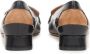 Maison Margiela square-toe leather moccasin loafers Black - Thumbnail 3