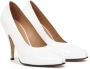 Maison Margiela Tabi 110mm patent-leather pumps White - Thumbnail 1