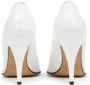 Maison Margiela Tabi 110mm patent-leather pumps White - Thumbnail 2