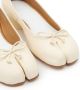 Maison Margiela Tabi 30mm leather ballerina pumps White - Thumbnail 5