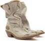 Maison Margiela Tabi 55mm slouchy Western boots Neutrals - Thumbnail 2