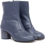 Maison Margiela Tabi 60mm leather ankle boots Blue - Thumbnail 2