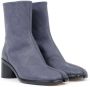 Maison Margiela Tabi 60mm leather boots Blue - Thumbnail 2