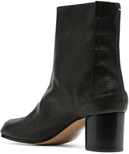 Maison Margiela Tabi 60mm leather ankle boots Black