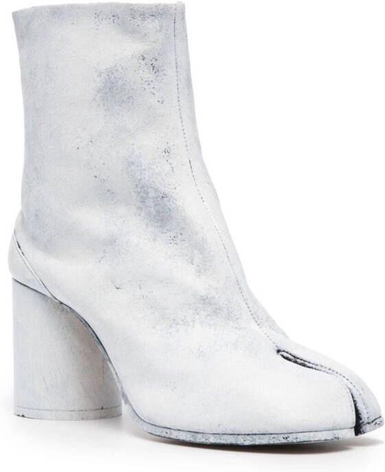 Maison Margiela Tabi Bianchetto 80mm ankle boots White