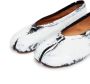 Maison Margiela Tabi New leather ballerina shoes White - Thumbnail 5