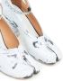 Maison Margiela Tabi Bianchetto 80mm leather pumps White - Thumbnail 4