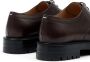 Maison Margiela Tabi leather Derby shoes Brown - Thumbnail 4