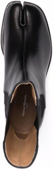 Maison Margiela Tabi leather Chelsea boots Black