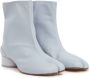 Maison Margiela Tabi 30mm leather ankle boots Blue - Thumbnail 2