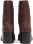 Maison Margiela Tabi leather ankle boots Brown - Thumbnail 3