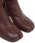 Maison Margiela Tabi leather ankle boots Brown - Thumbnail 4