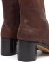 Maison Margiela Tabi leather ankle boots Brown - Thumbnail 5