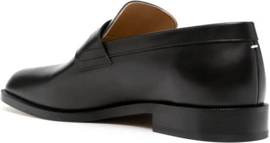 Maison Margiela Tabi leather loafers Black