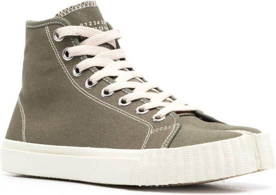 Maison Margiela Tabi mid-top sneakers Green