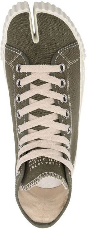 Maison Margiela Tabi mid-top sneakers Green