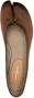 Maison Margiela Tabi satin ballerina shoes Brown - Thumbnail 4