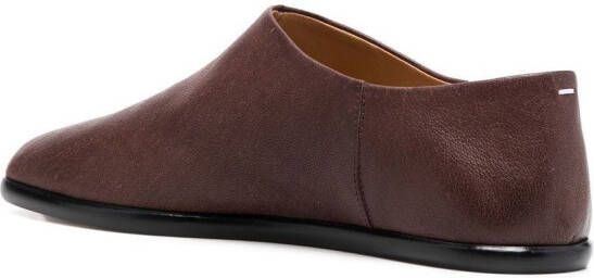 Maison Margiela Tabi babouche shoes Brown