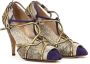 Maison Margiela Tabi Monster panelled pumps Gold - Thumbnail 2