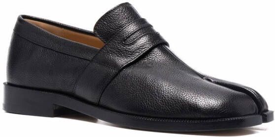 Maison Margiela Tabi leather loafers Black