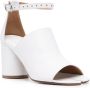Maison Margiela Tabi 80mm leather sandals White - Thumbnail 2