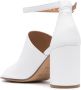 Maison Margiela Tabi 80mm leather sandals White - Thumbnail 3