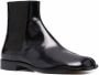 Maison Margiela Tabi leather Chelsea boots Black - Thumbnail 2