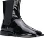 Maison Margiela Tabi leather Chelsea boots Black - Thumbnail 2